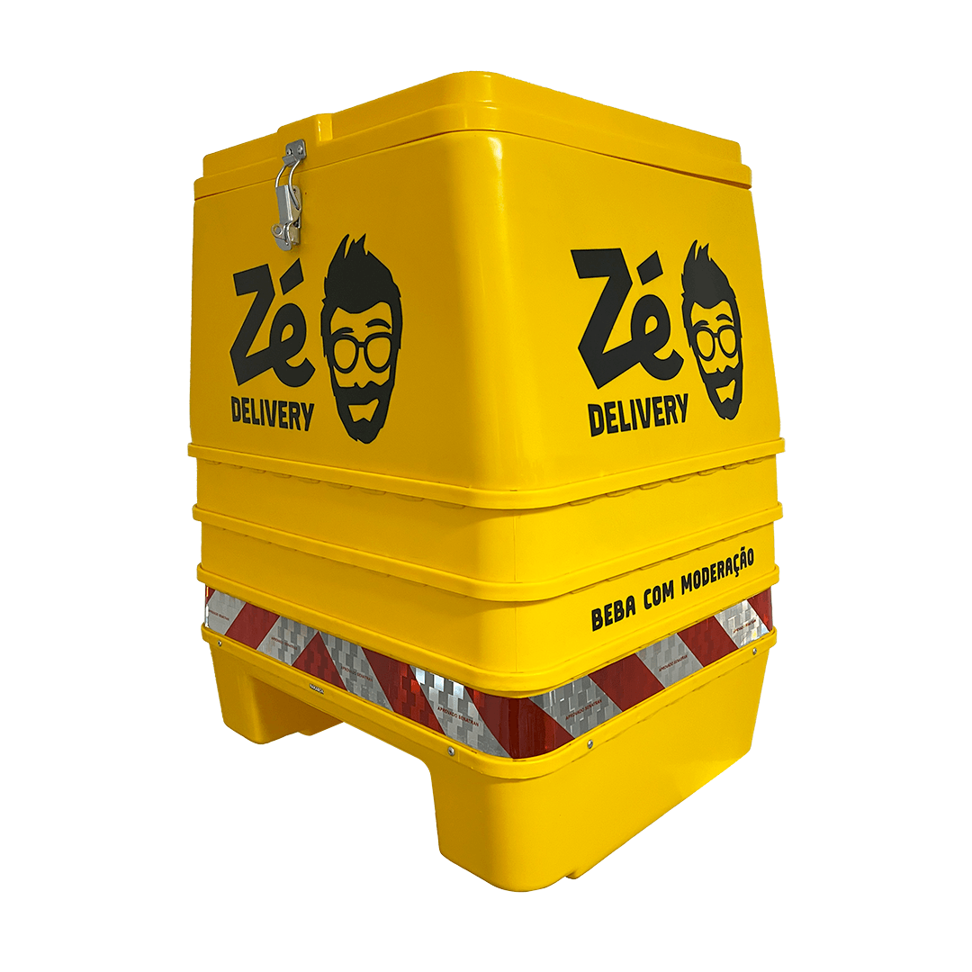 BAÚ ZE DELIVERY -PLASTICO OMEGA 144L ZD