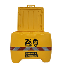 KIT BAÚ ZÉ DELIVERY - 140L + SUPORTE PARA MOTO